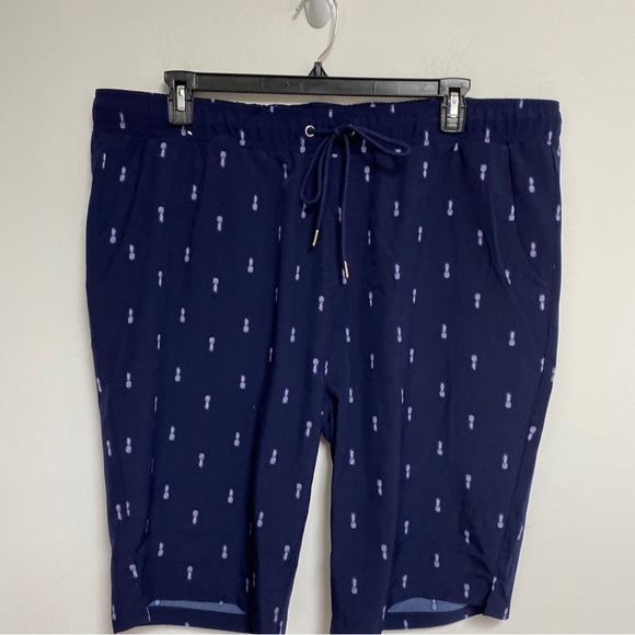 Essex Crossing Other - Essex crossing men’s shorts Navy pineapple print size 2 X